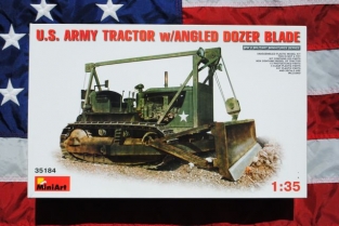 Mini Art 35184  U.S. ARMY TRACTOR with ANGLED DOZER BLADE